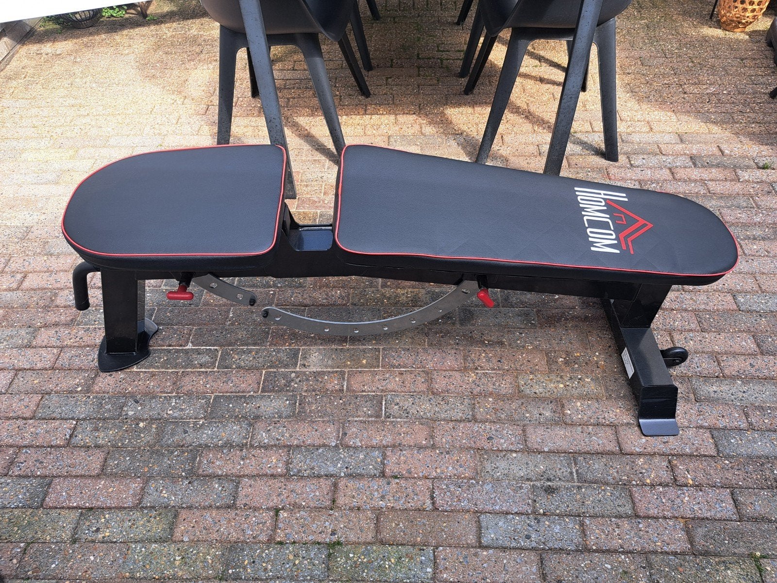 Homcom Fitnessbank - Verstelbaar voor Incline & Decline, Sport en Fitness, Fitnessmaterialen, Ophalen