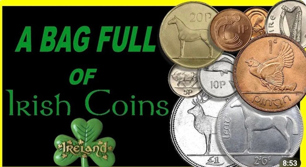 Munten Ireland, Verzenden, Overige landen