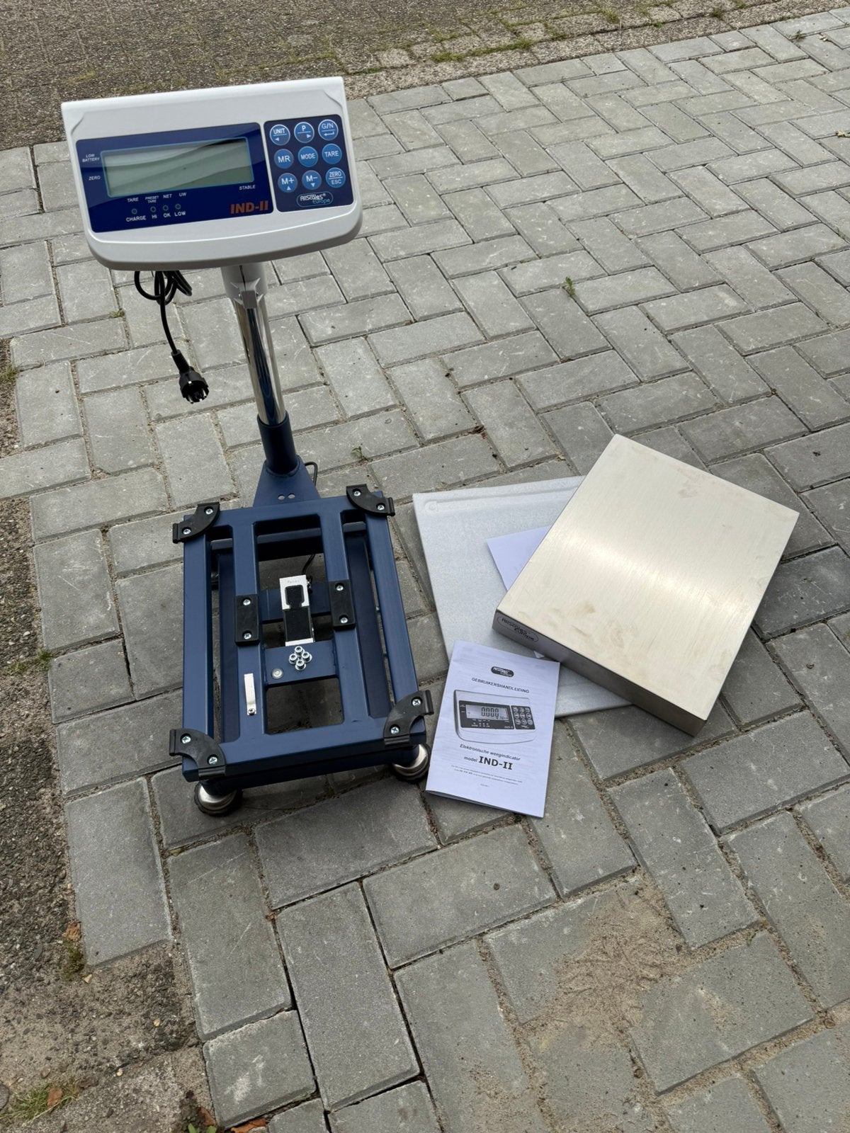 Maas  Weegschaal 100kg, Ophalen, Nieuw, Vloerweegschaal, 100 tot 200 kg