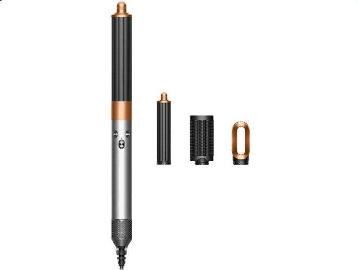 DYSON Airwrap Origin - Nikkel/Koper Multistyler Zilver, Ophalen of Verzenden, Nieuw, Krultang of Stijltang