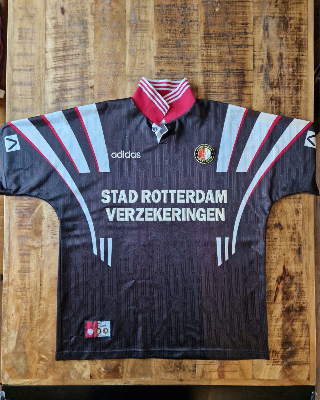 Feyenoord uitshirt 1996 1997, Maat 56/58 (XL), Ophalen of Verzenden, Adidas, Voetbal