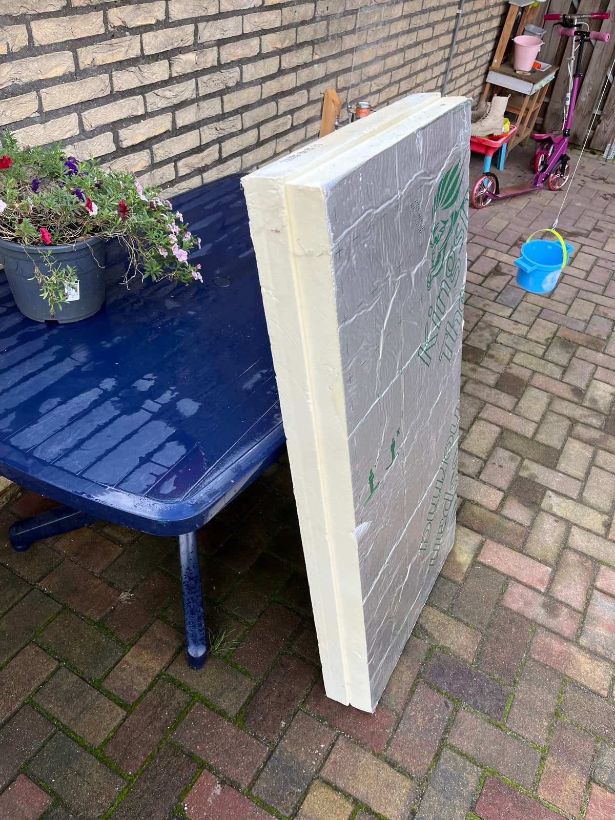 Kingspan PIR isolatieplaat 120x60x11 cm, Doe-het-zelf en Verbouw, Ophalen, Gebruikt, Vloerisolatie, Hardschuim (Pir)
