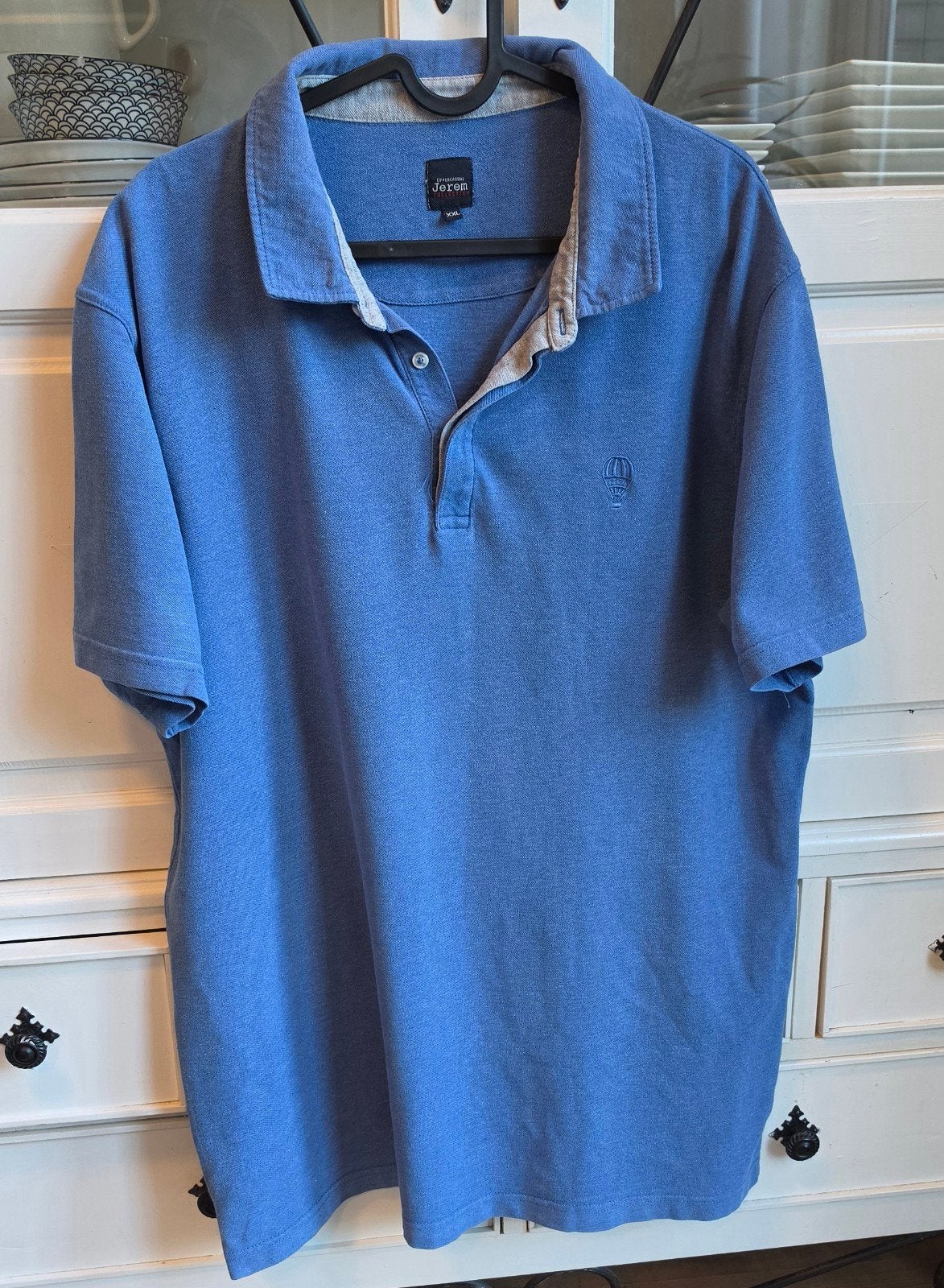 Jerem Polo Blauw - Maat XXL, Jerem, Blauw, Overige maten, Ophalen of Verzenden