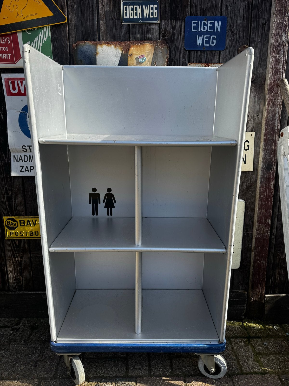 Zarges kastwagen met 3 schappen - Industrieel design, Gebruikt, Ophalen of Verzenden, Zarges, X