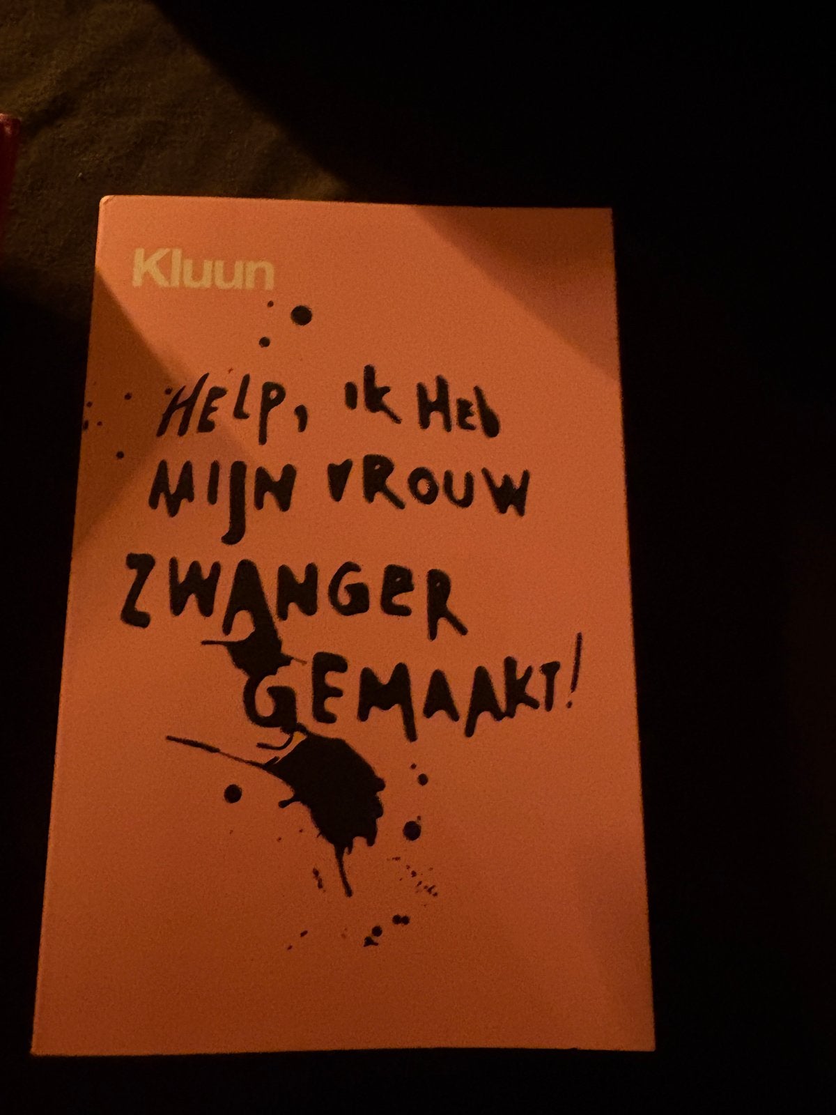 Kluun - Help, ik heb mijn vrouw zwanger gemaakt!, Ophalen, Zo goed als nieuw, Zwangerschap en Bevalling
