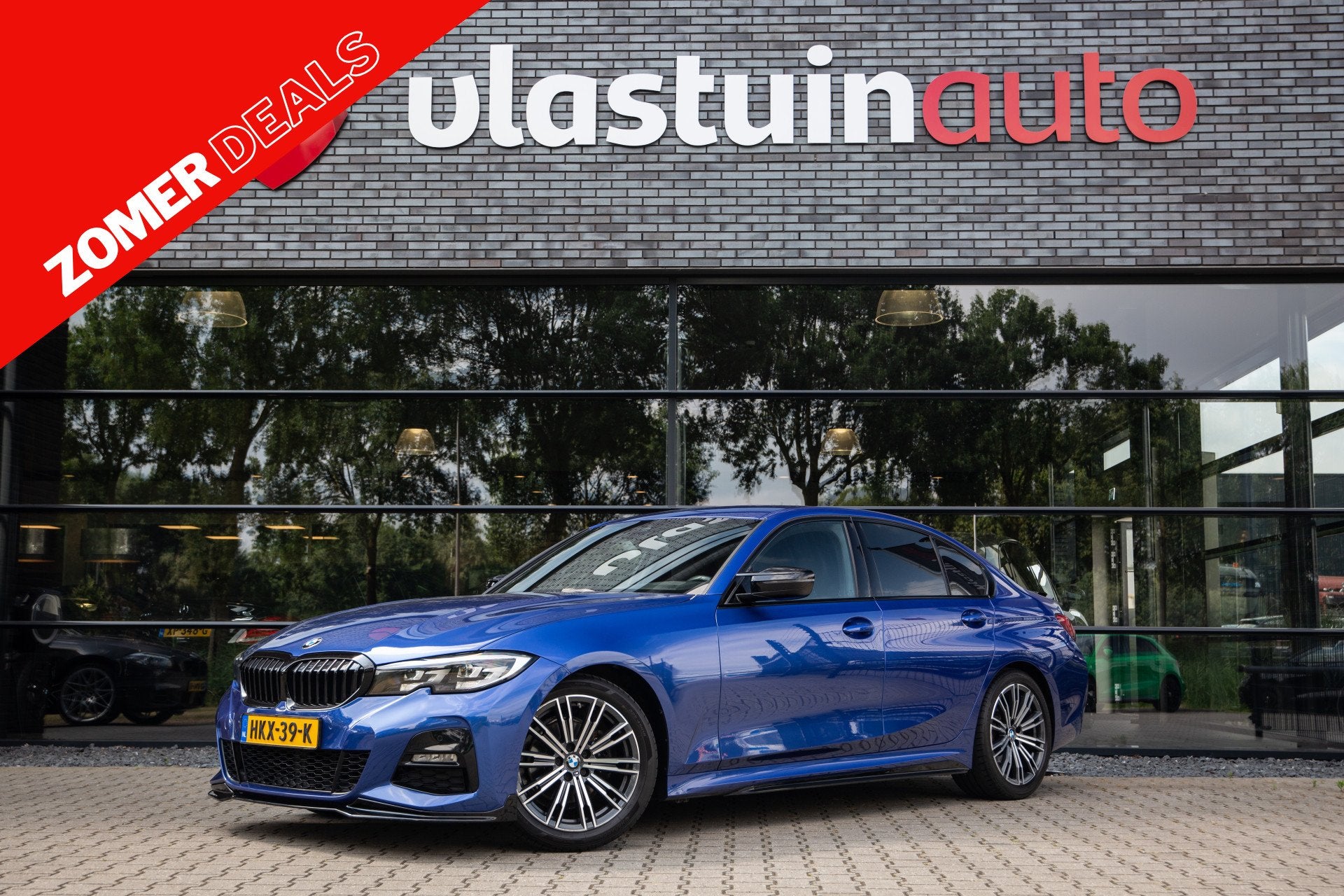BMW 3-serie 320i High Executive M-Sport Shadowline, Keyless, Auto's, Automaat, 1998 cc, Achterwielaandrijving, Gebruikt