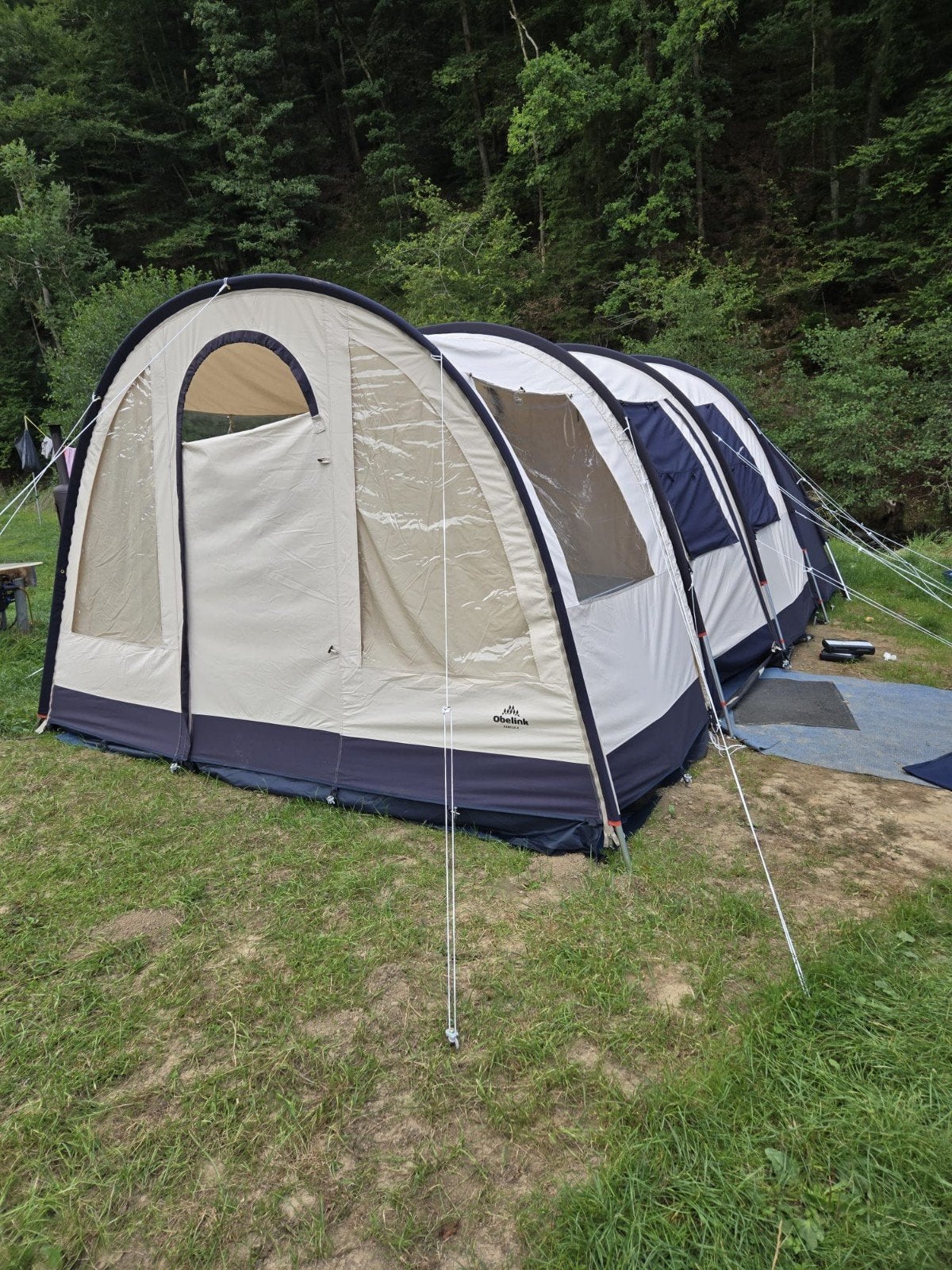 tunneltent, Caravans en Kamperen, Tenten, Ophalen, Gebruikt, Tot en met 4