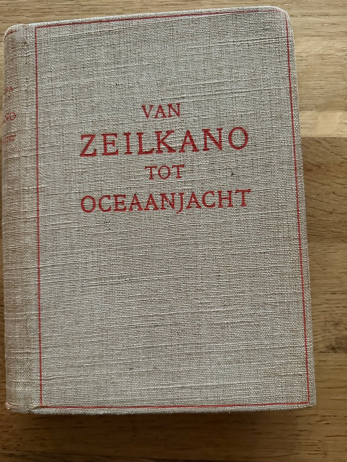 Van Zeilkano tot Oceaanjacht - C.H.M. Philippona (1931), Ophalen of Verzenden, Gelezen, Reisgids of -boek, Overige merken