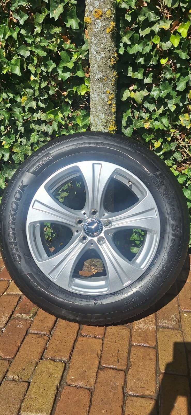 Originele Mercedes-Benz velgen met Hankook banden 235/60R18, Ophalen, Mercedes-Benz, Bumper