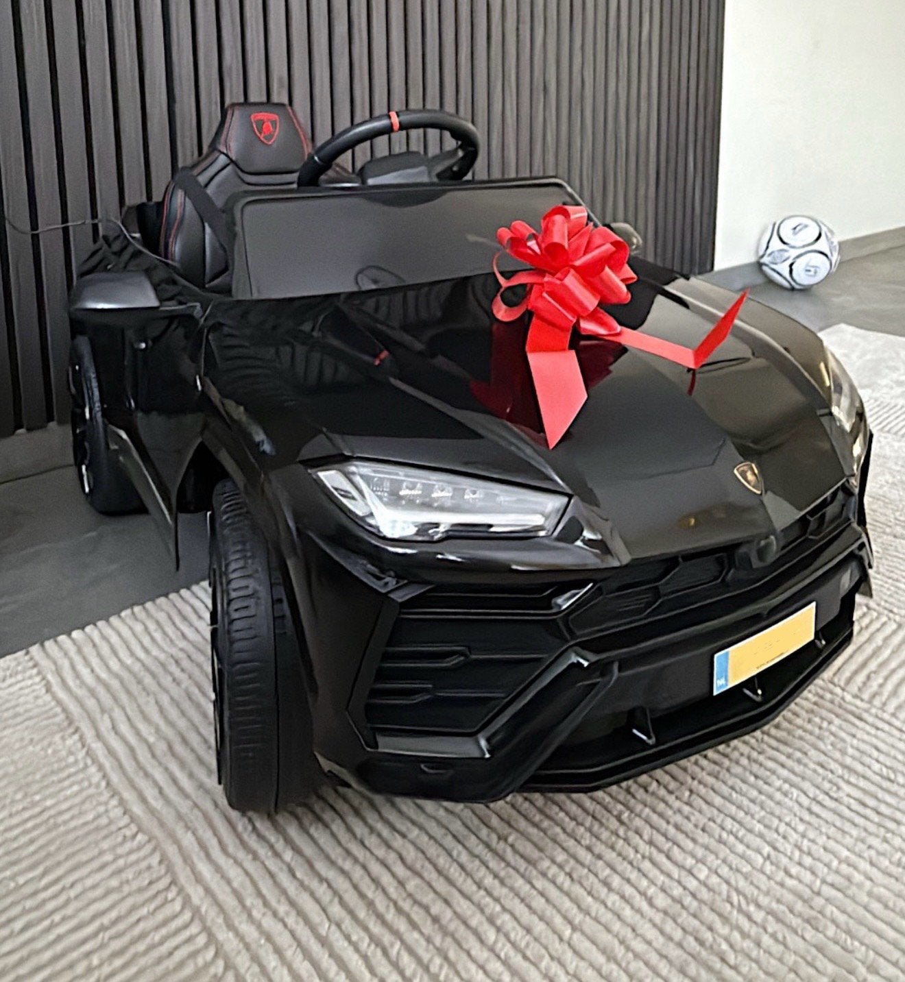 Lamborghini URUS 12V Kinderauto Zwart, Ophalen, Nieuw
