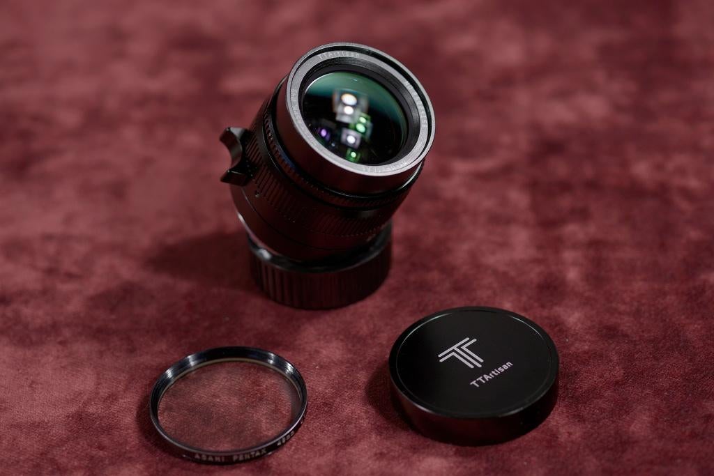 TTArtisan 50mm/F1.4 Asferisch! Leica M mount bijna mint!, Audio, Tv en Foto, Fotografie | Lenzen en Objectieven, Ophalen of Verzenden