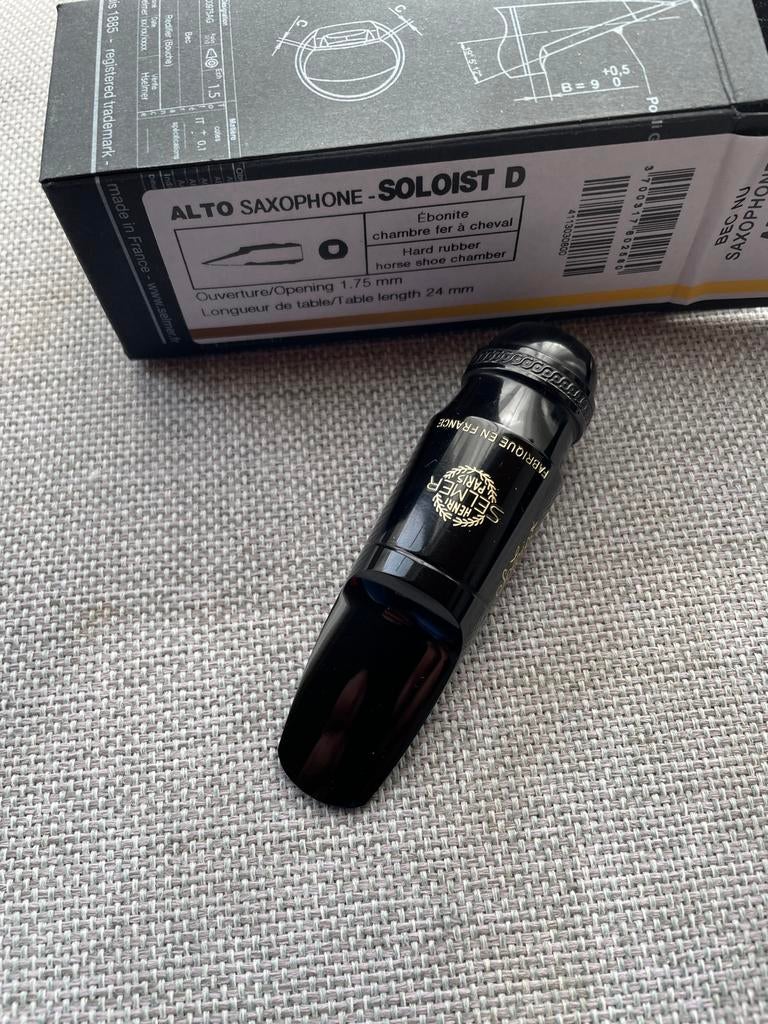 Mondstuk altsaxofoon Selmer Soloist D, Muziek en Instrumenten, Blaasinstrumenten | Saxofoons, Ophalen of Verzenden, Zo goed als nieuw