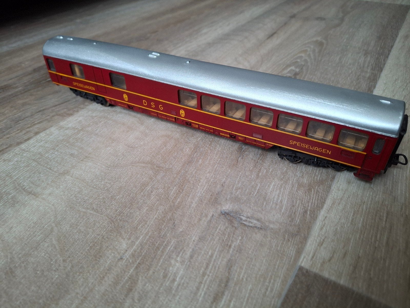 lima HO DSG speisewagen DB/DRG, Wisselstroom, Gebruikt, Wagon, Ophalen of Verzenden