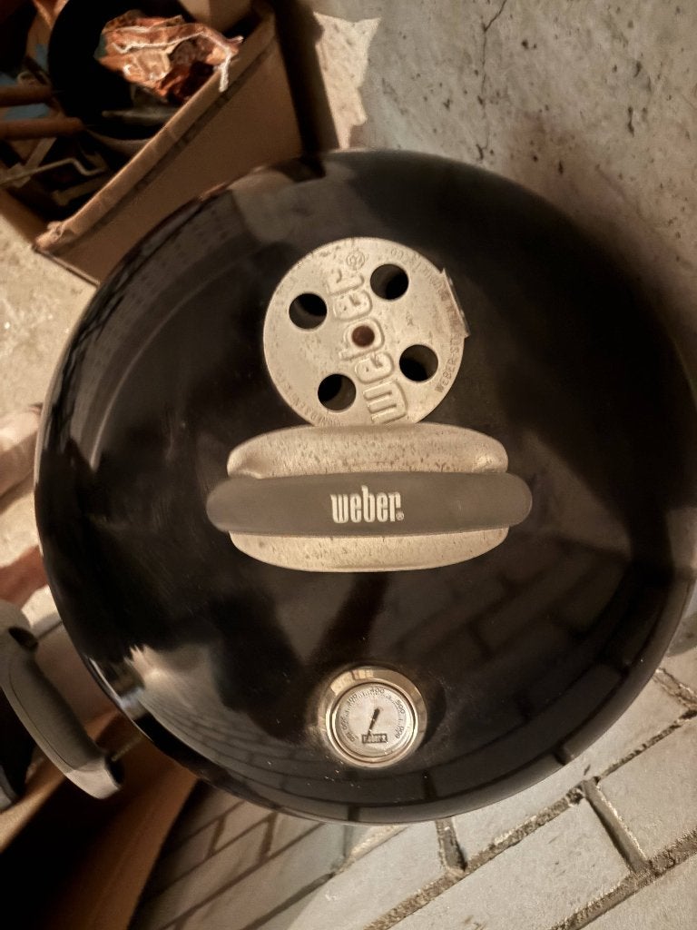 Weber compact barbecue Kettle, Ophalen, Gebruikt, Weber, Met accessoires