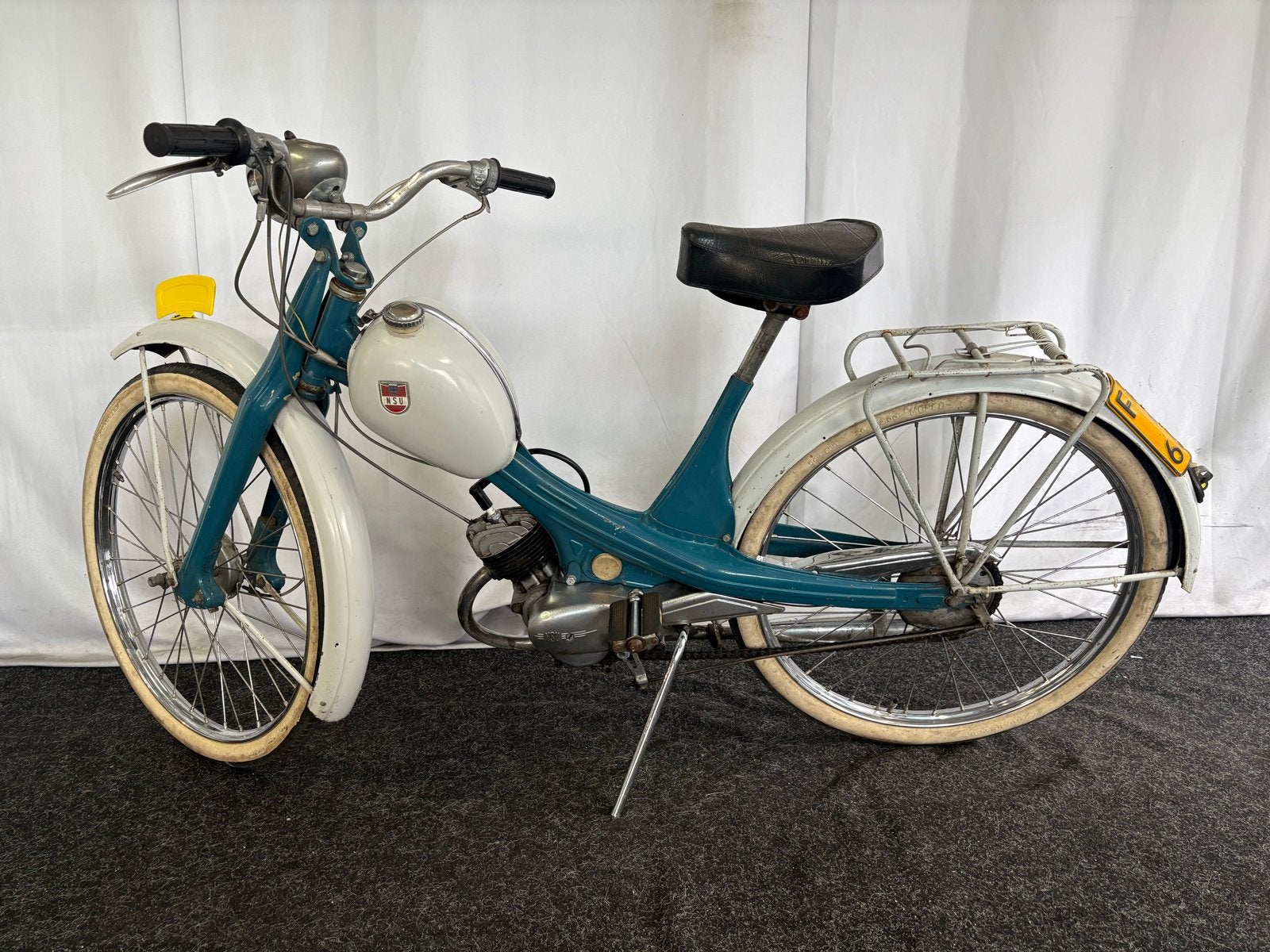 NSU Quickly bromfiets 1959 - 2 Versnelling - Kenteken, Maximaal 45 km/u, 2 versnellingen, Ophalen, Overige merken