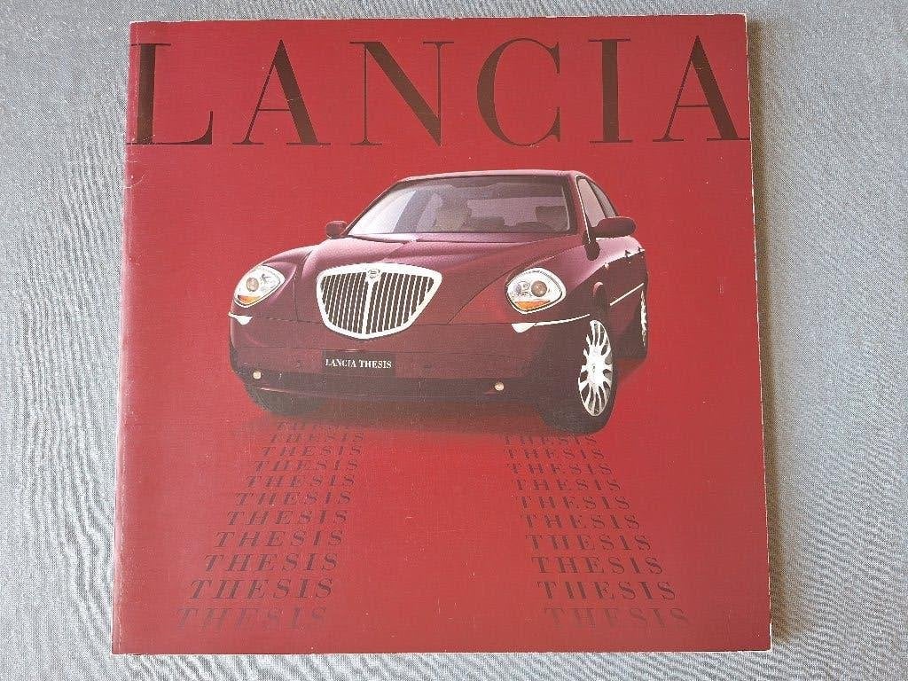 Brochure LANCIA THESIS - 2001 Duits, Verzenden, Gelezen, Overige merken