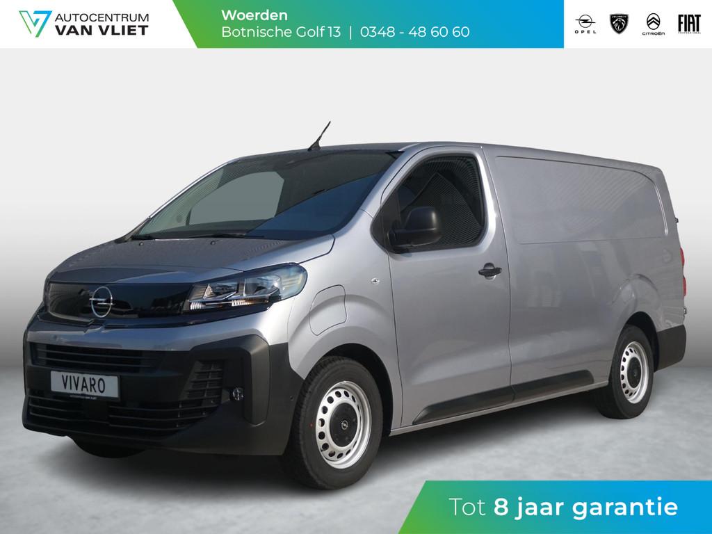 Opel Vivaro Electric L3 75 kWh | tot 8 jaar garantie | Apple, Auto's, Bestelauto's, Zwart, 2027 kg, Origineel Nederlands, 75 kWh