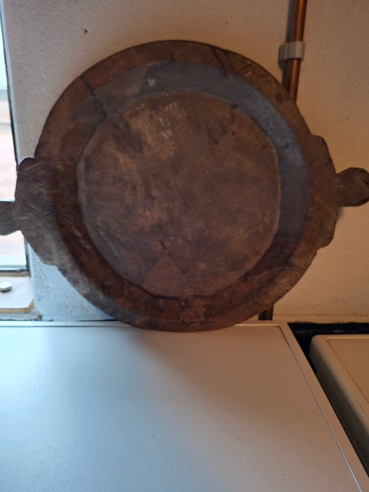 mooie landelijke woonaccessoires, Ophalen, Rond, Hout, Overige typen