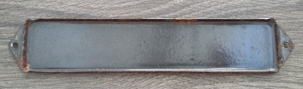 Om 1930-1940 Emaille Bord Bordje Deurpostje Tabaksvergunning, Ophalen of Verzenden