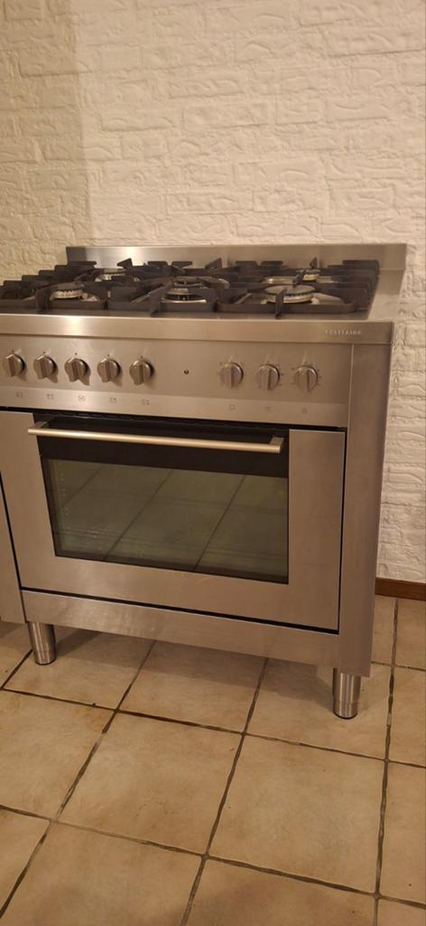 SOLITAIR GASFORNUIS 5 PITS, Witgoed en Apparatuur, Fornuizen, Minder dan 85 cm, Gas, Vrijstaand, 4 kookzones