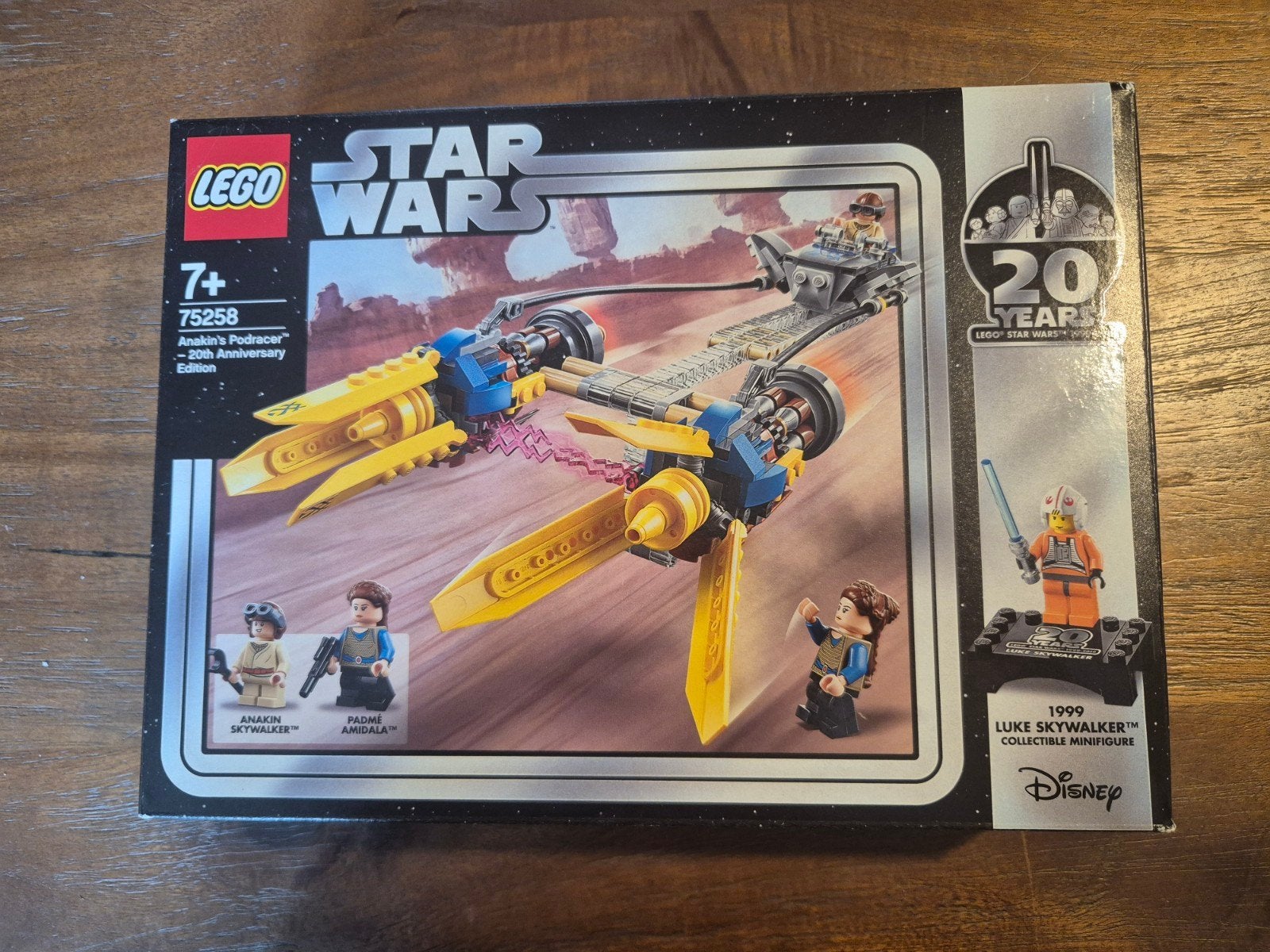 Lego Star Wars Anakin's Podracer 20th Anniversary Edition, Inclusief minifiguren, Star Wars, Lego, Nieuw