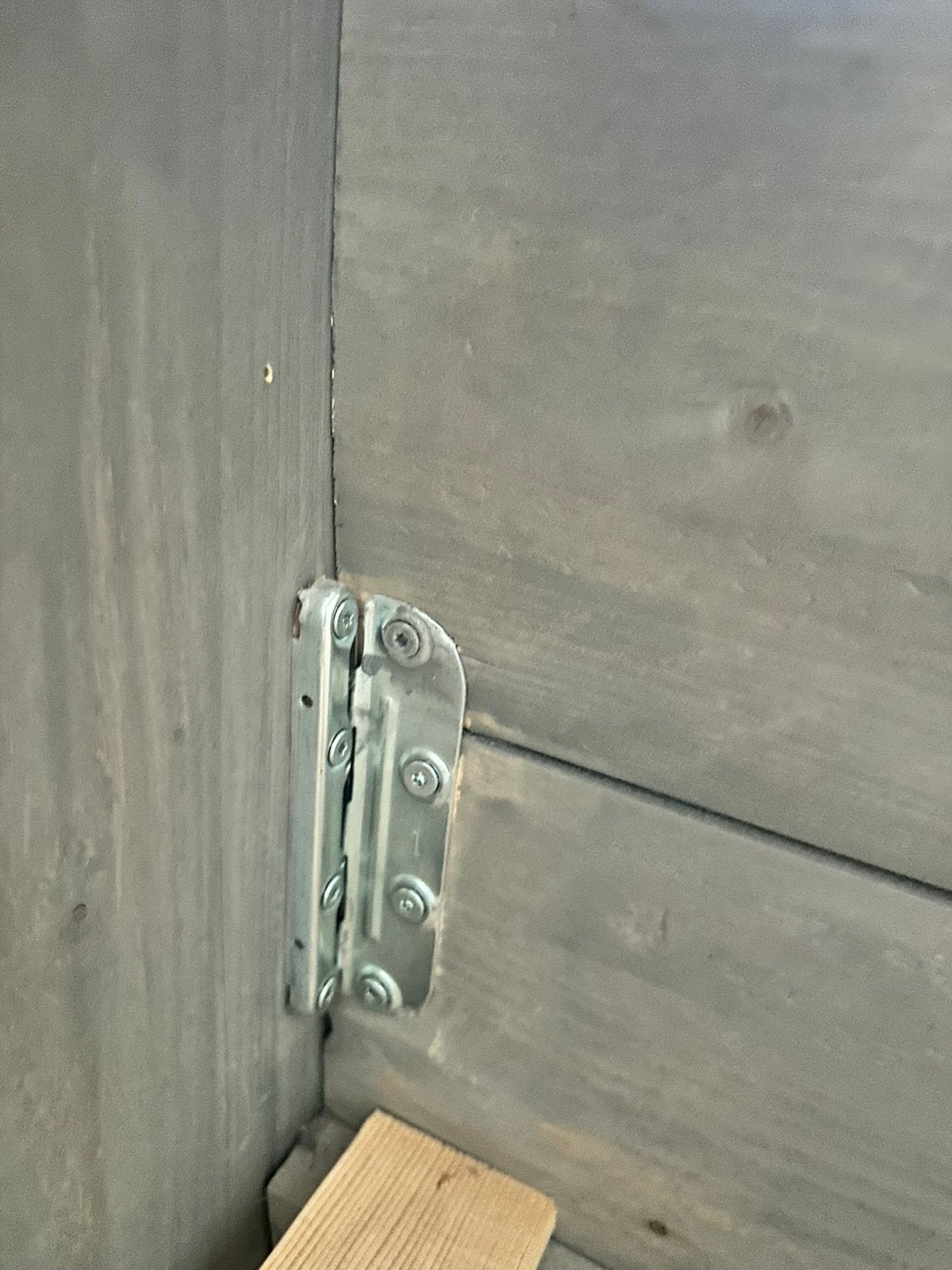 Foto 5 van Houten grey wash eenpersoonsbed