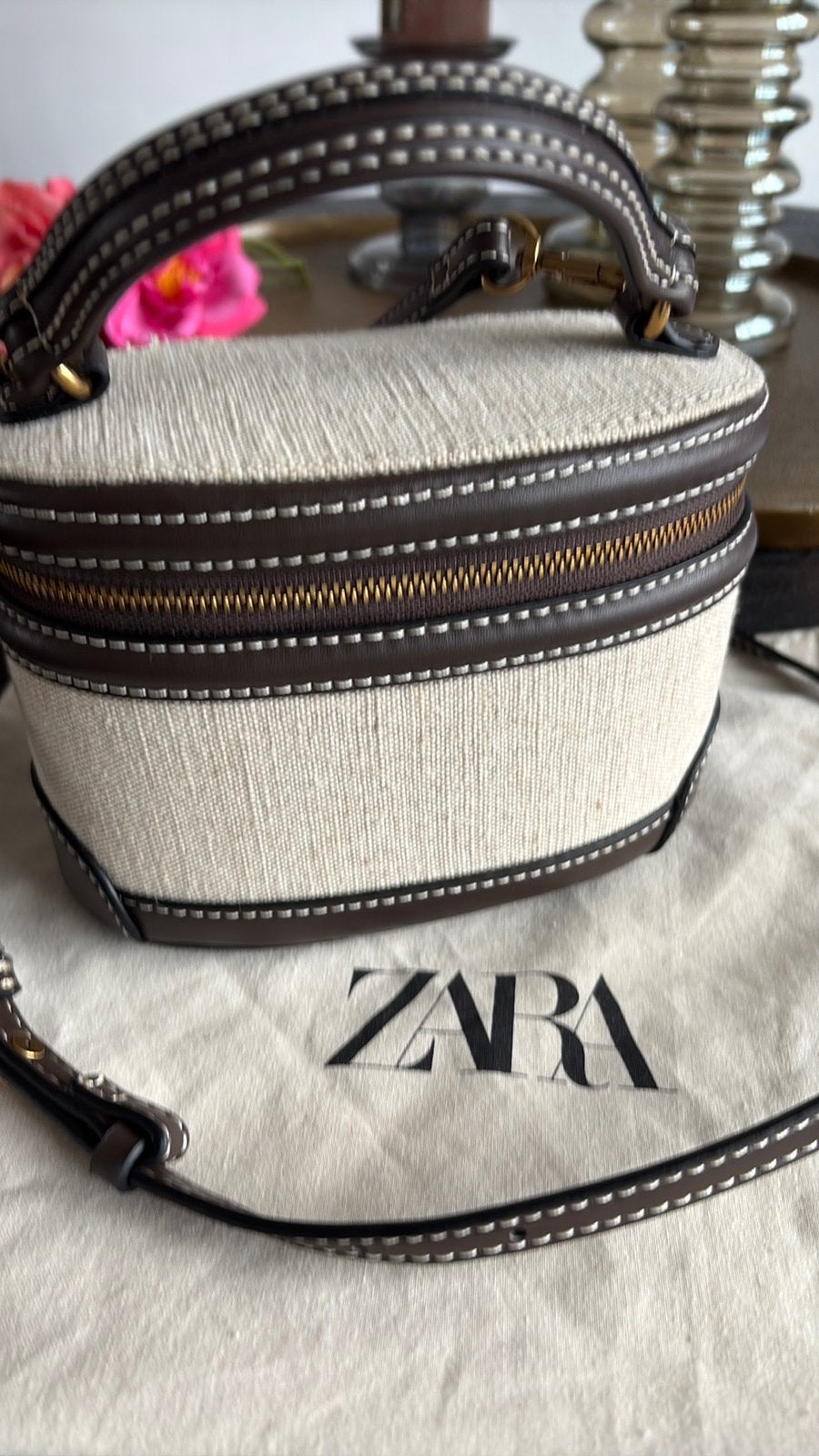 Zara tasje nieuw, Ophalen of Verzenden, Zo goed als nieuw, Schoudertasje