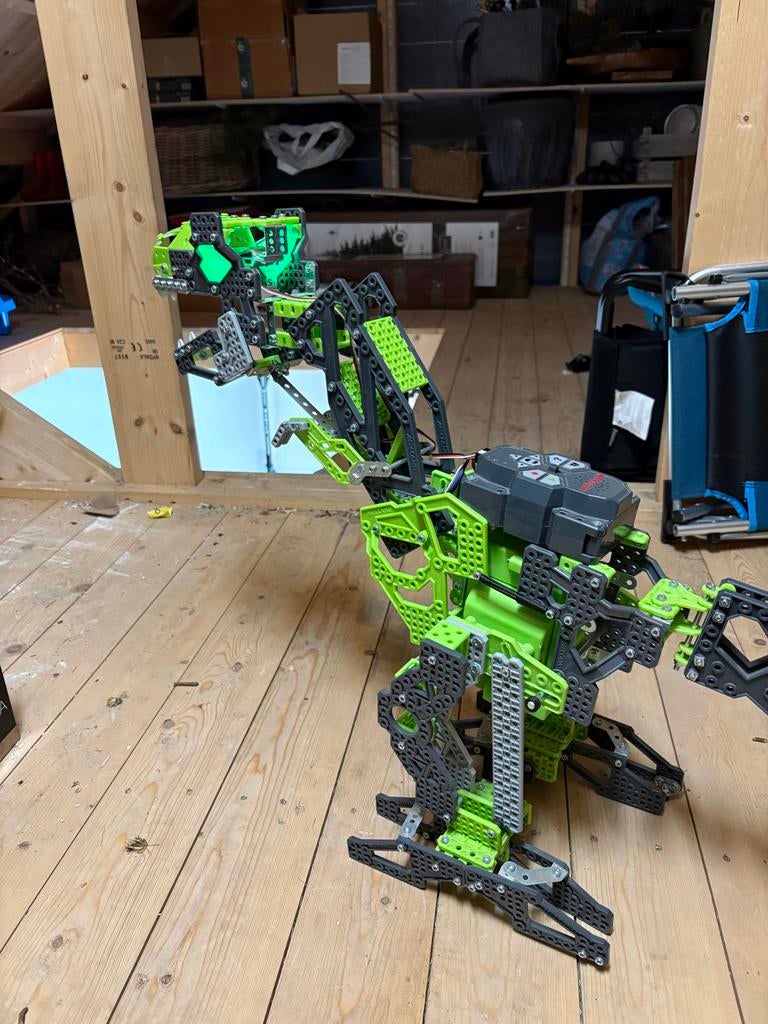 Meccasaur interactieve robot dinosaurus, Ophalen of Verzenden, Gebruikt, Overige merken