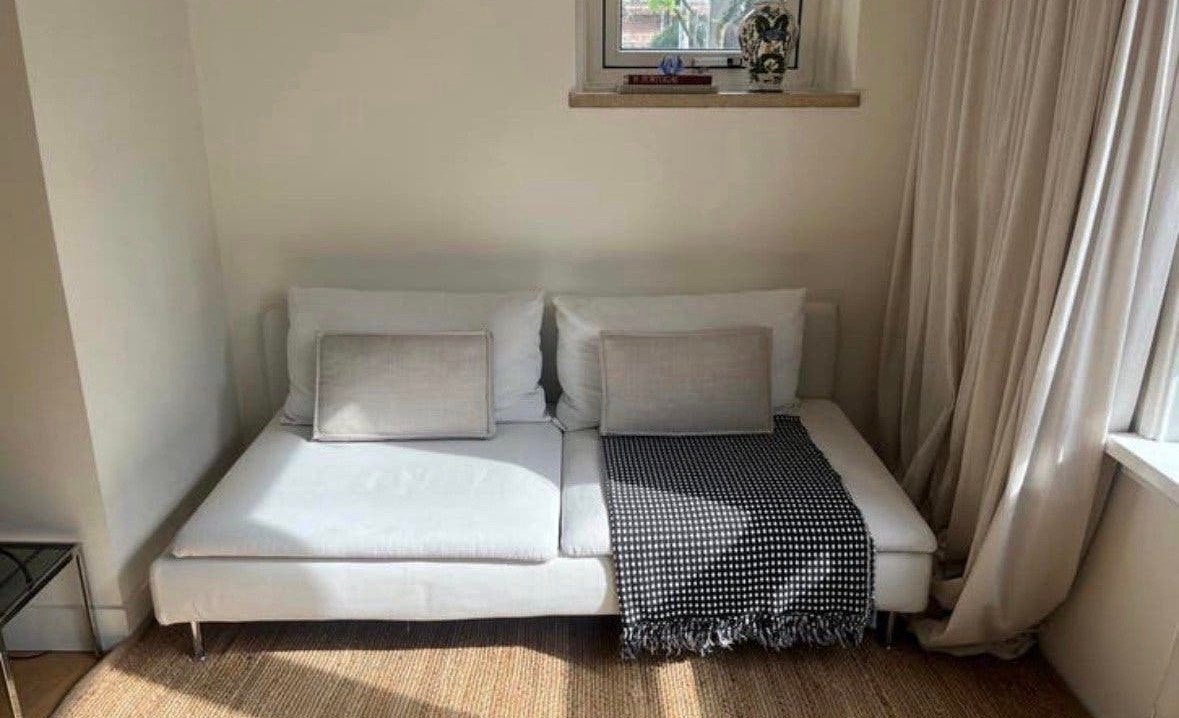 MOET NU WEG Ikea SÖDERHAMN bank als nieuw, Ophalen, Gebruikt, 150 tot 200 cm, Tweepersoons