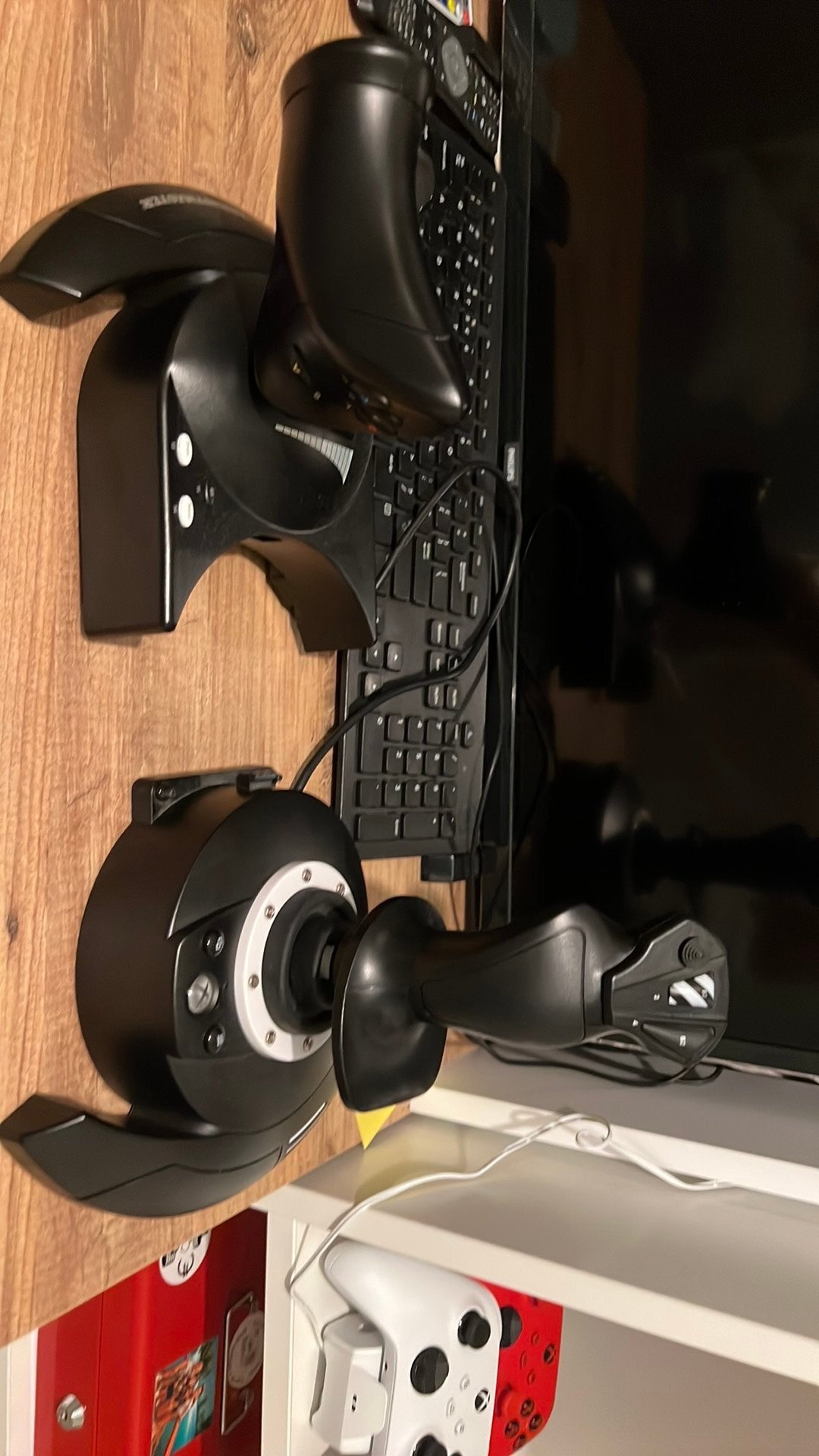 Thrustmaster t-flight hotas one joystick flightsim, Computers en Software, Joysticks, Zo goed als nieuw, Ophalen of Verzenden
