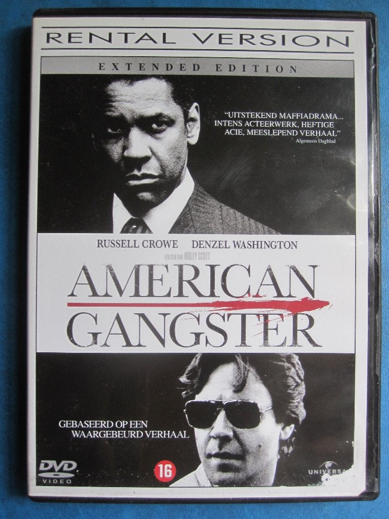 American Gangster (2007), Maffia en Misdaad, Engels, Vanaf 16 jaar, Nederlands