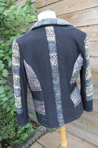 Vest zwart/ beige/ grijs Lulu-H mt L winter Vaste prijs OPR, Zwart, Maat 42/44 (L), Ophalen of Verzenden, Zo goed als nieuw