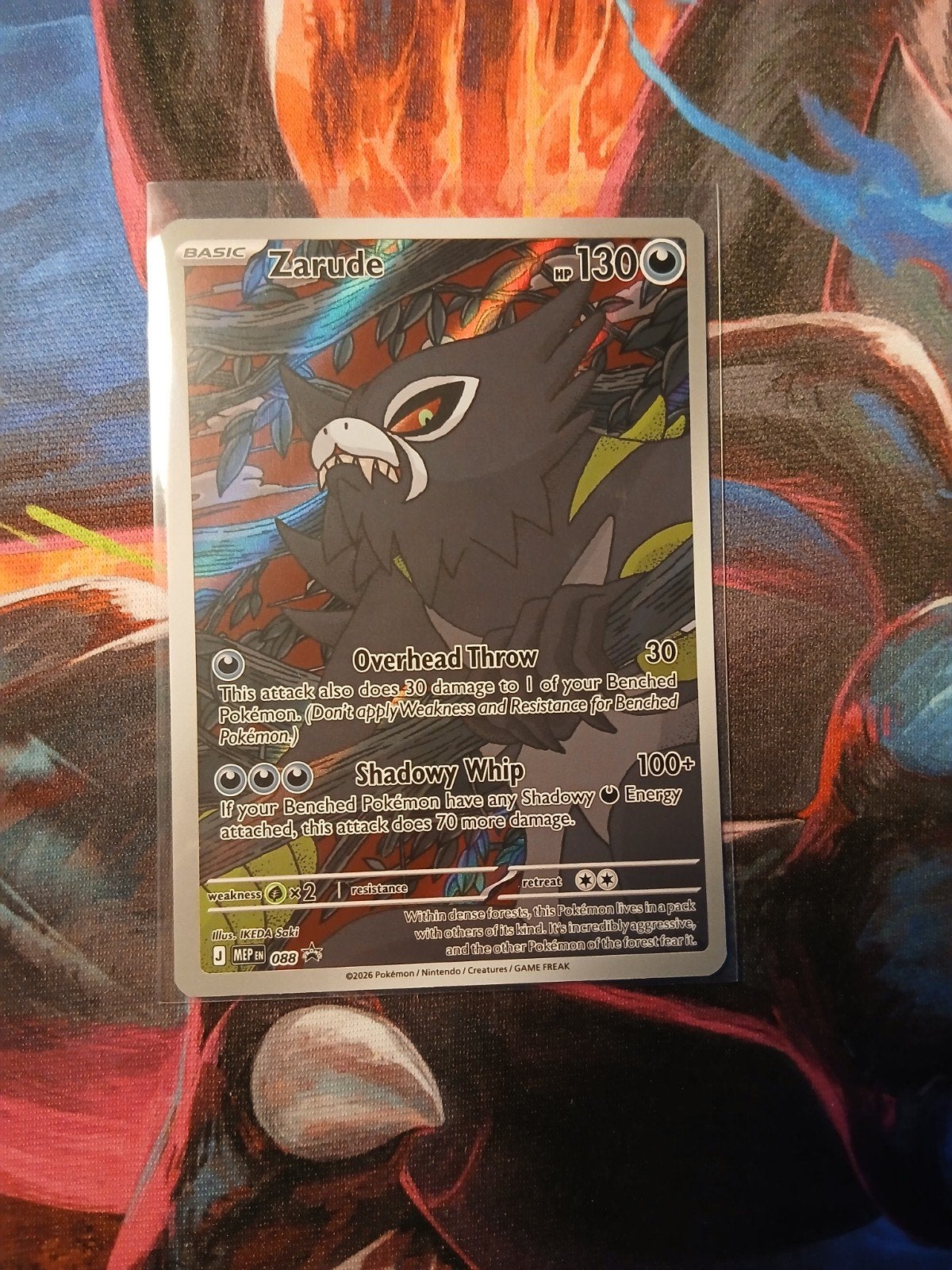 zarude 088 promo, Ophalen, Nieuw, Losse kaart, Foil