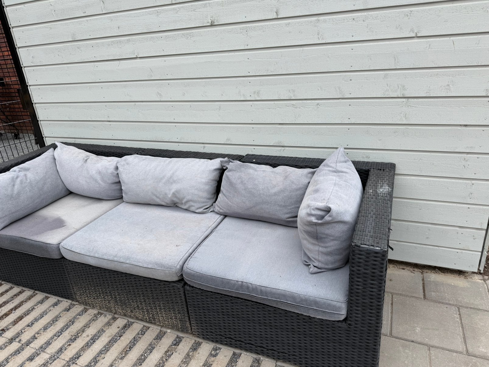 Loungebank buiten, Ophalen, Zo goed als nieuw