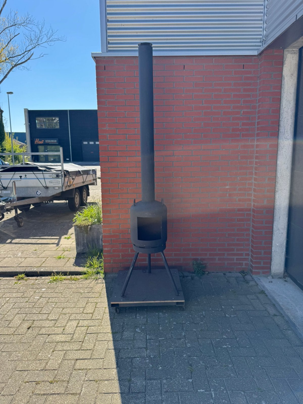 Tuinkachel Dikbuik, Ophalen of Verzenden, Zo goed als nieuw