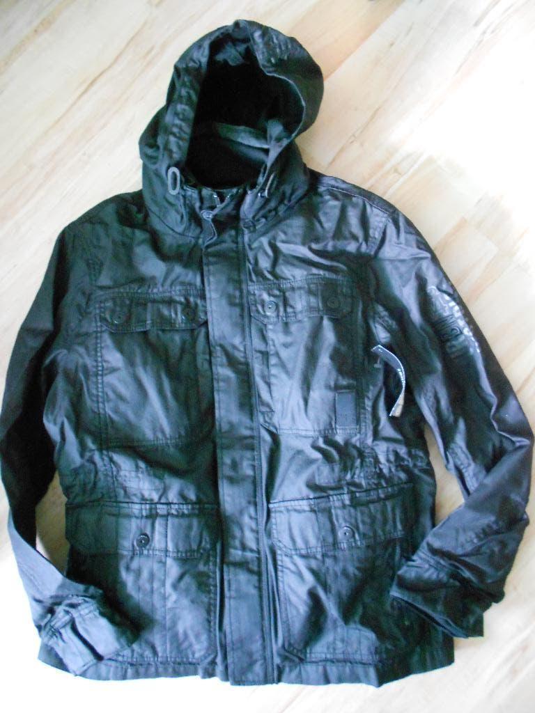zwarte coated heren tussendoor jas maat L, Ophalen, Maat 52/54 (L), Angelo Litrico, Zwart