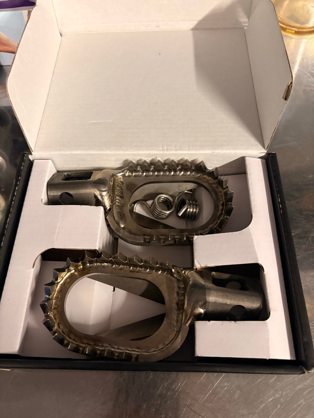 PROWORKS Titanium Voetsteunen 65cc - in doos, Ophalen, Nieuw