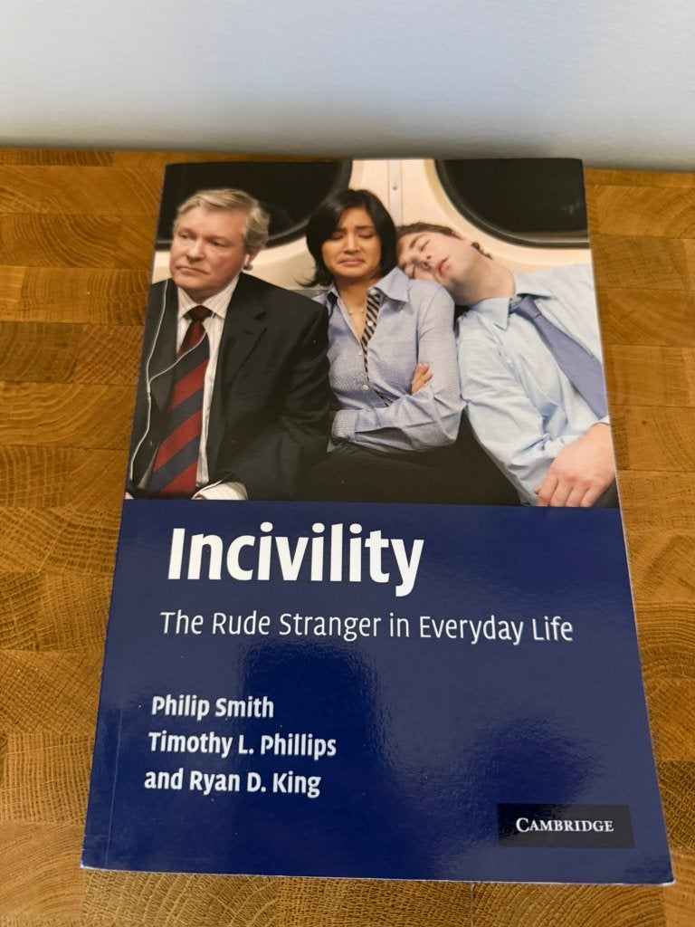 Incivility: The Rude Stranger in Everyday Life, Boeken, Ophalen, Diverse auteurs, Gamma, WO