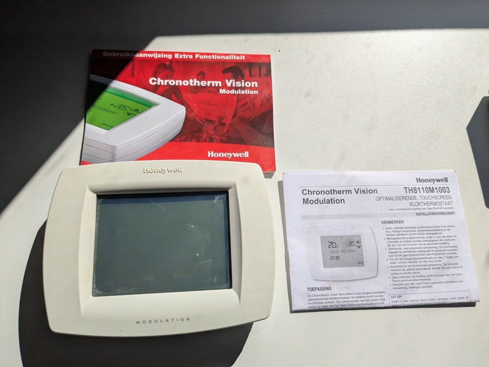 Honeywell Chronotherm Vision TH8110M1003 Klokthermostaat, Ophalen of Verzenden, Slimme thermostaat, Gebruikt