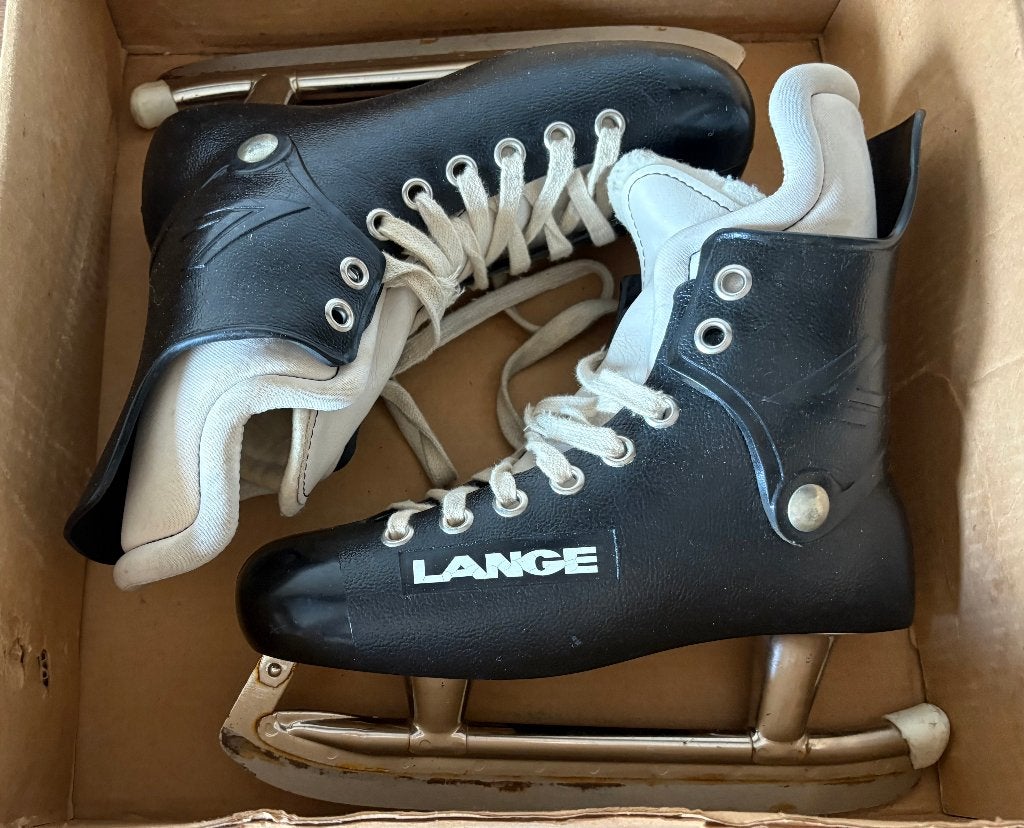 Retro Lange IJshockey Schaatsen • Made in Canada, Ophalen of Verzenden, Gebruikt, Schaatsen