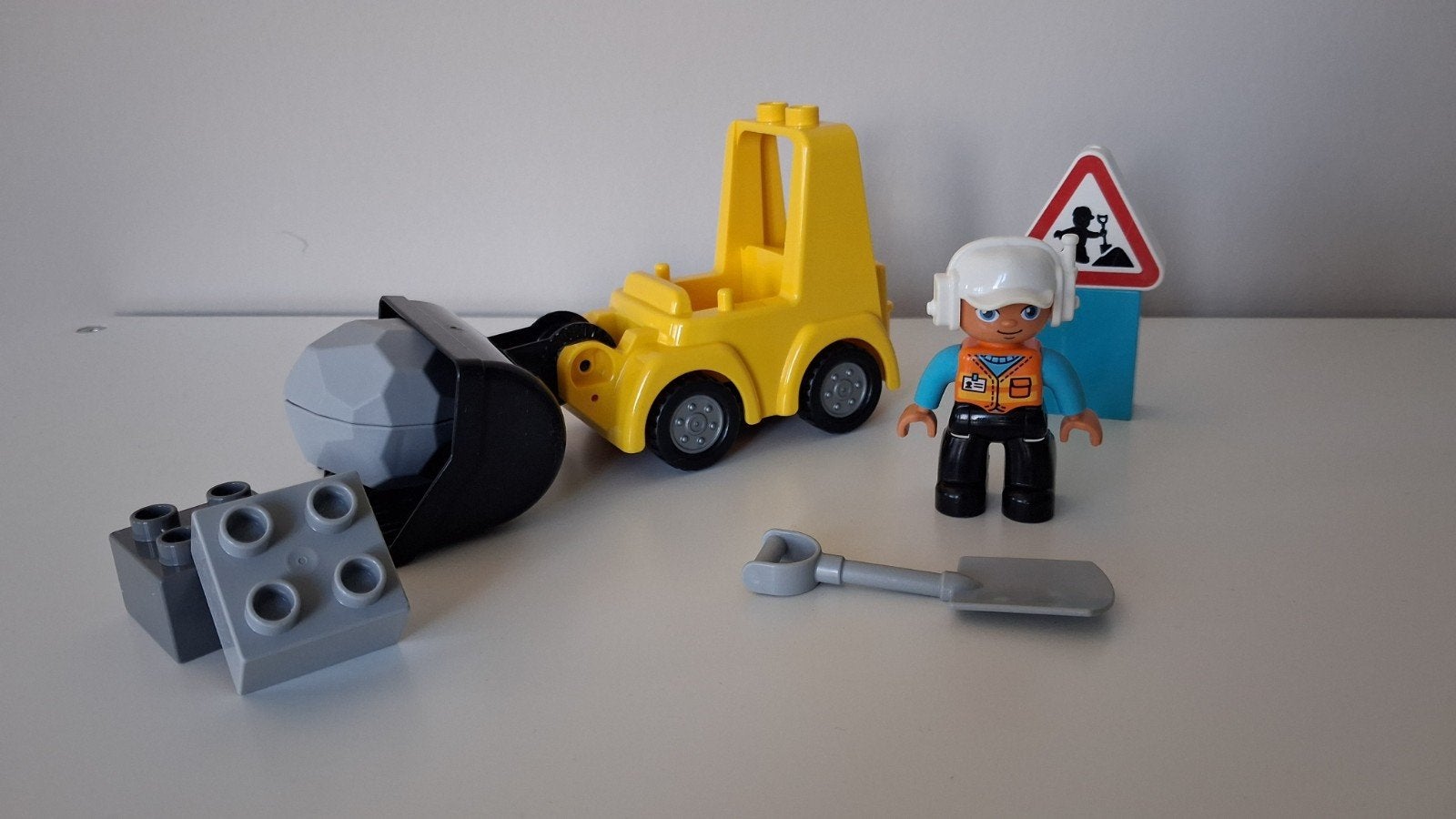 Duplo 10930 Bulldozer, Ophalen, Gebruikt, Overige thema's, Compleet