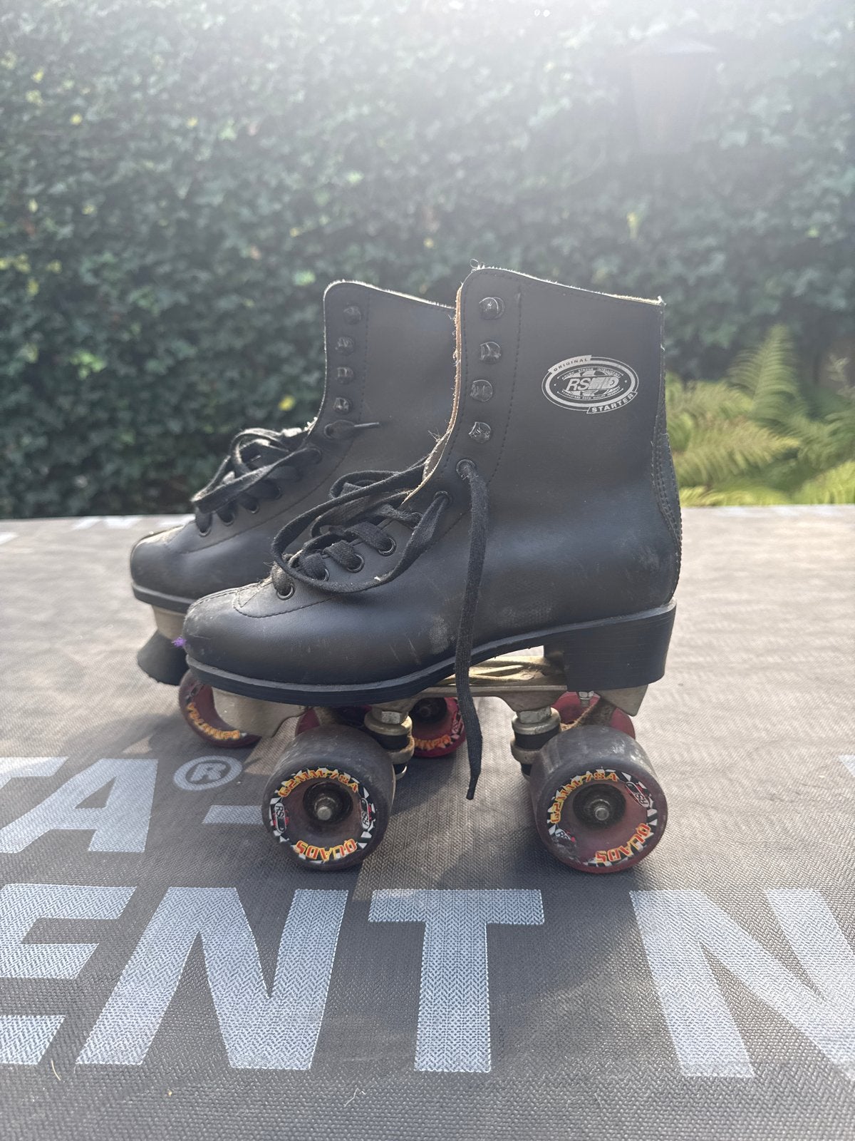 Zwarte rolschaatsen RSI, maat 37, Ophalen, Gebruikt, Overige typen, Overige merken