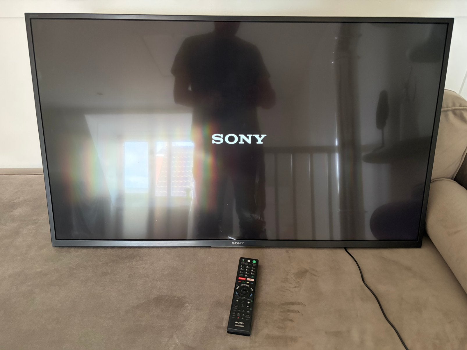 Sony 43 inch 4K smart tv, Ophalen, 50 Hz, Zo goed als nieuw, 4k (UHD)