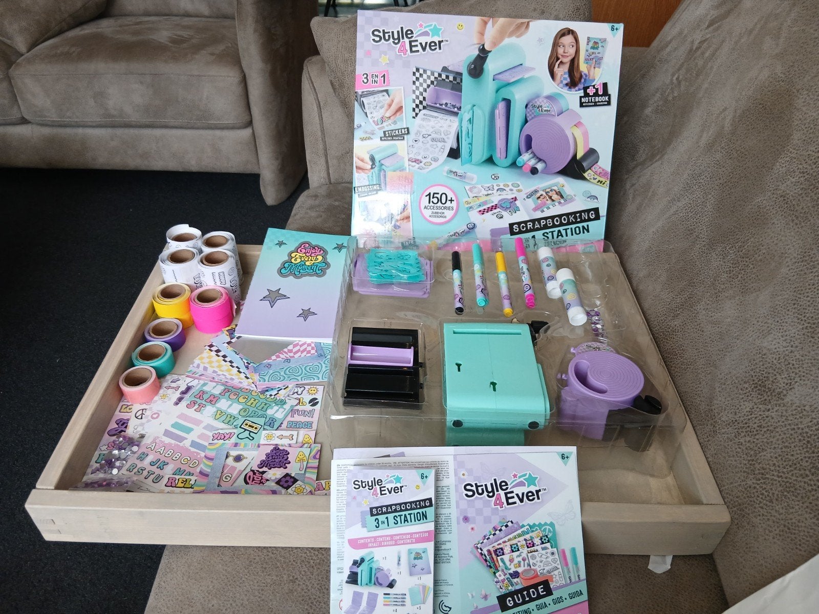 Style4Ever Scrapbooking Station Basis- en Navulset, Ophalen of Verzenden, Zo goed als nieuw, Overige merken