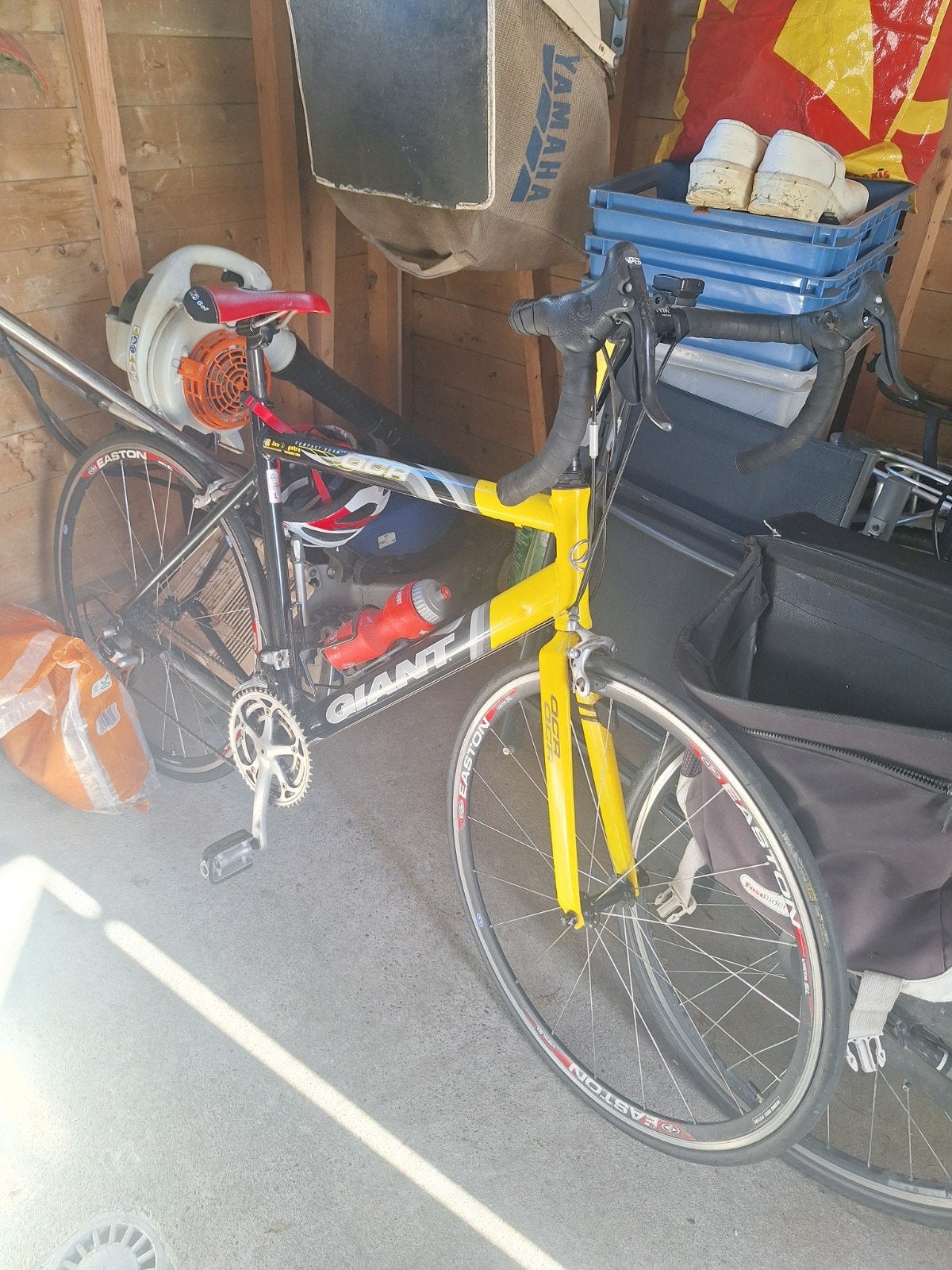 Giant racefiets, maat L, 28 inch wielen, 28 inch, Gebruikt, Velgrem, 61 tot 65 cm
