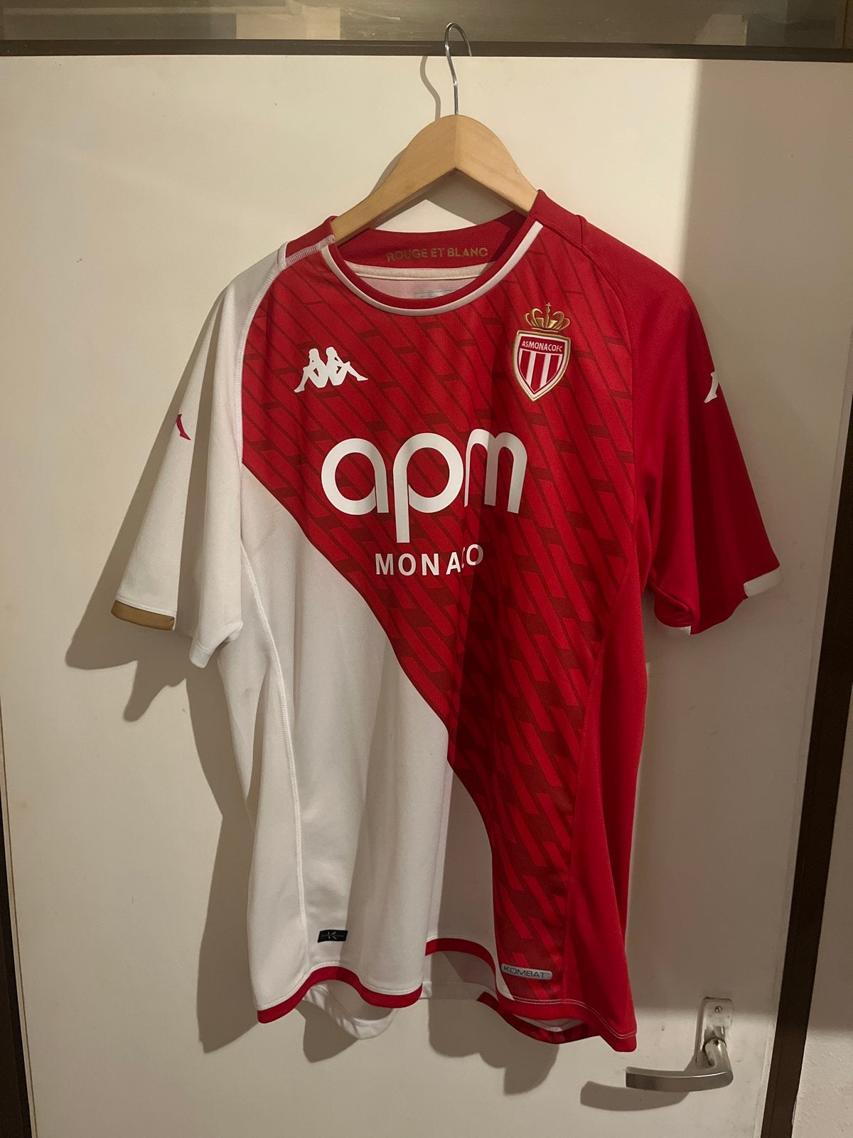 AS Monaco Thuisshirt 2021/2022 - Ben Yedder #10 (XL), Maat 56/58 (XL), Ophalen of Verzenden, Zo goed als nieuw, Voetbal
