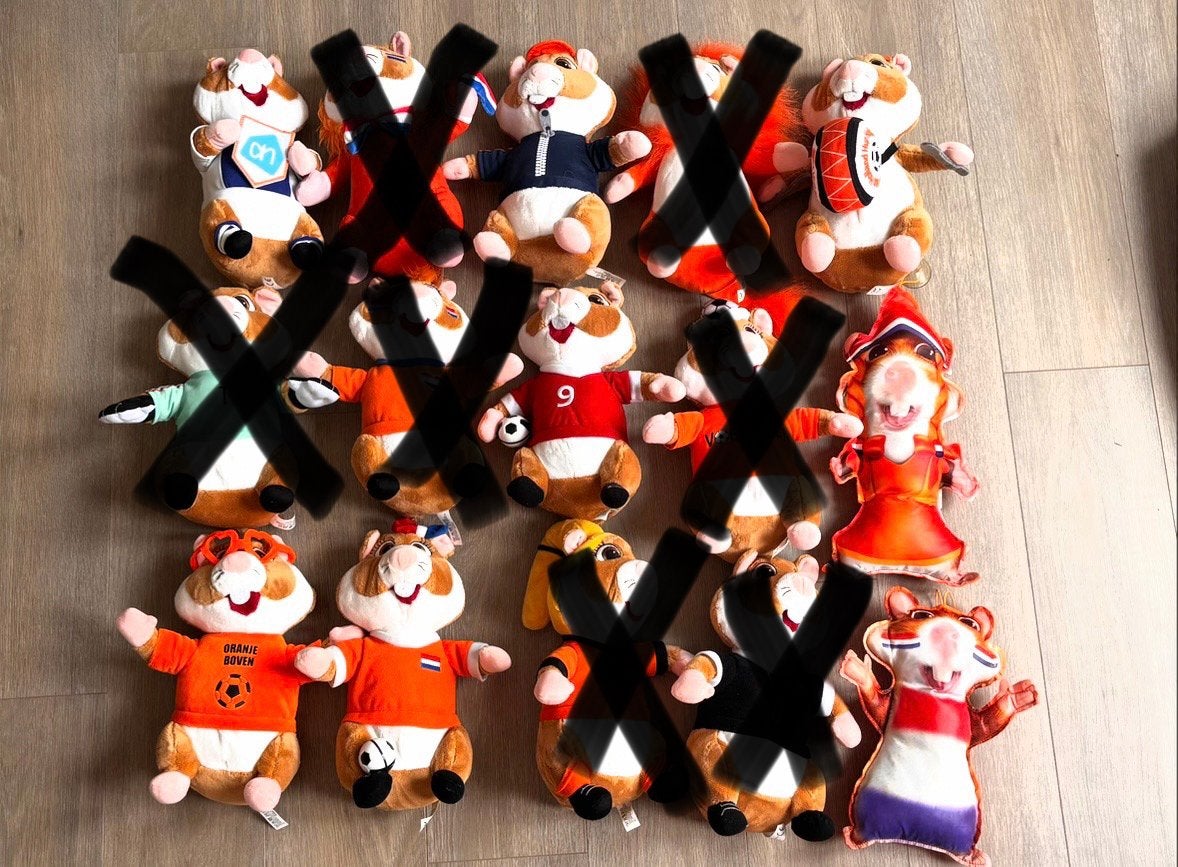 AH hamster wk voetbal, Albert Heijn, Ophalen of Verzenden