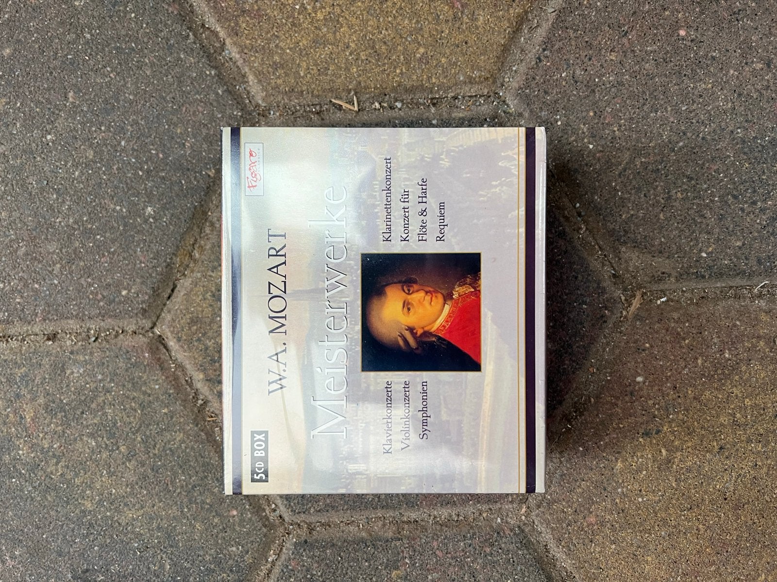 W.A. Mozart Meisterwerke - 5CD Boxset - Nieuw in de verpakki, Boxset, Mozart, Soloconcert, Ophalen of Verzenden