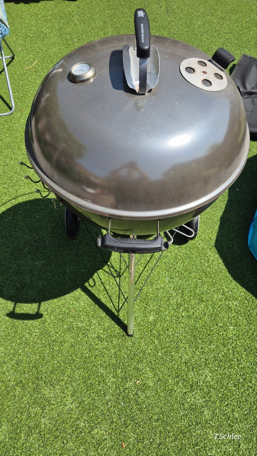 Weber Master-Touch GBS E-5750 Houtskoolbarbecue, Tuin en Terras, Houtskoolbarbecues, Ophalen, Gebruikt, Weber, Met accessoires
