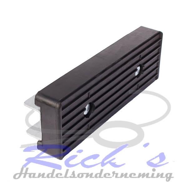 Bootkussen rubber 100x300 mm op u profiel